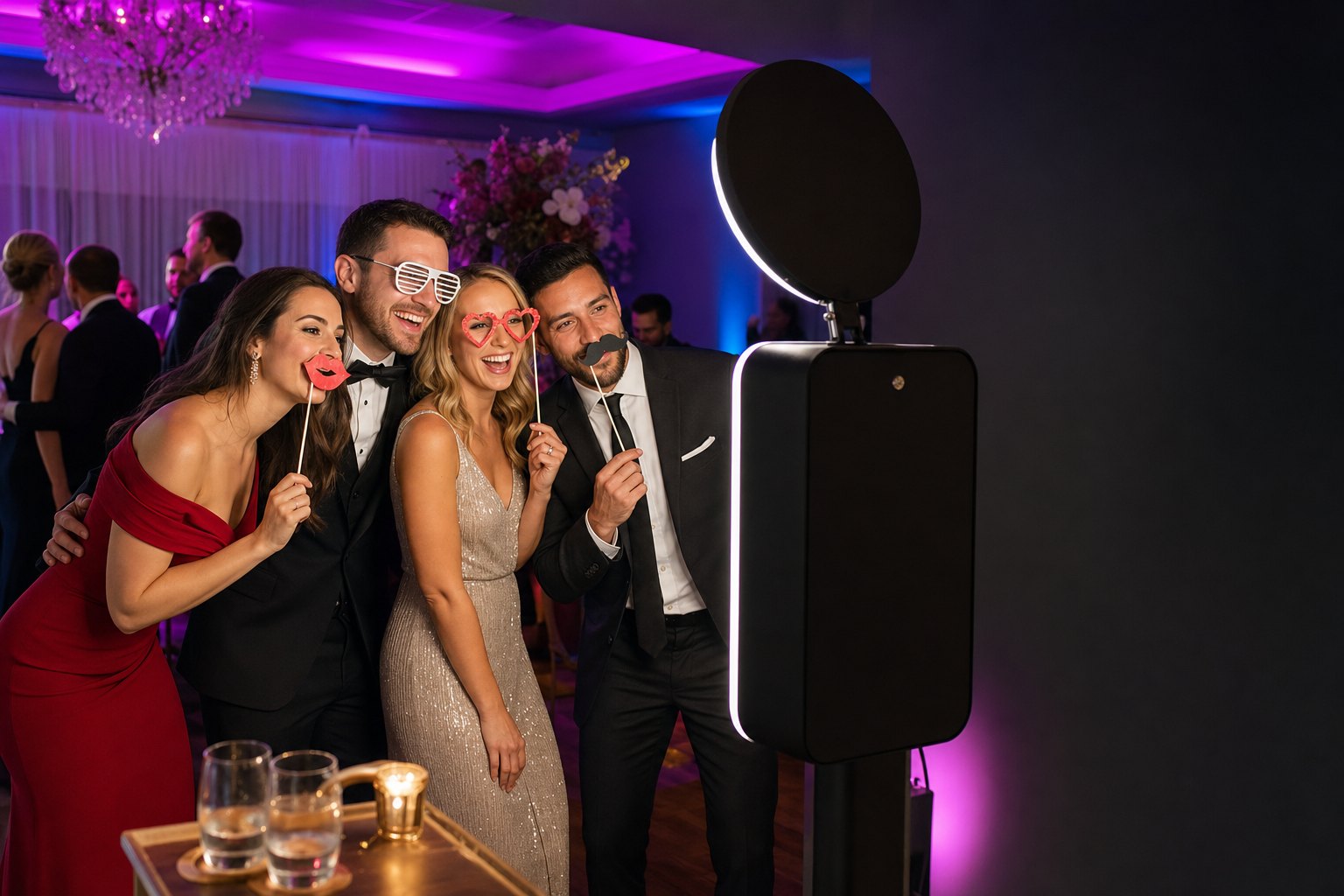 hero-event-photobooth Fotobudka na wesele z bawiącymi się gośćmi